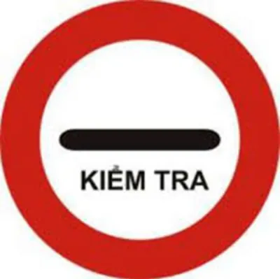 Biển báo 129 - Kiểm tra