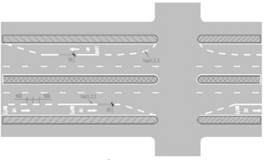 Biển báo 2.3 - Vạch nằm đứng 3