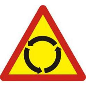 Biển báo 206 - Giao nhau chạy theo vòng xuyến