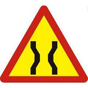 Biển báo 212 - Cầu hẹp