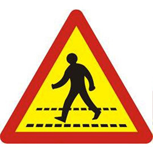 Biển báo 224 - Đường người đi bộ cắt ngang