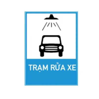 Biển báo 429 - Nơi rửa xe