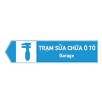 Biển báo 444m - Xe kéo moóc (M)