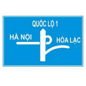 Biển báo 447 - Biển báo phần đường cho người tàn tật