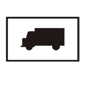 Biển báo 505 - Loại xe